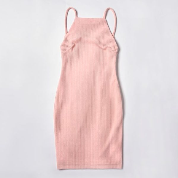 Ladies' Spaghetti Strap Tight Dress