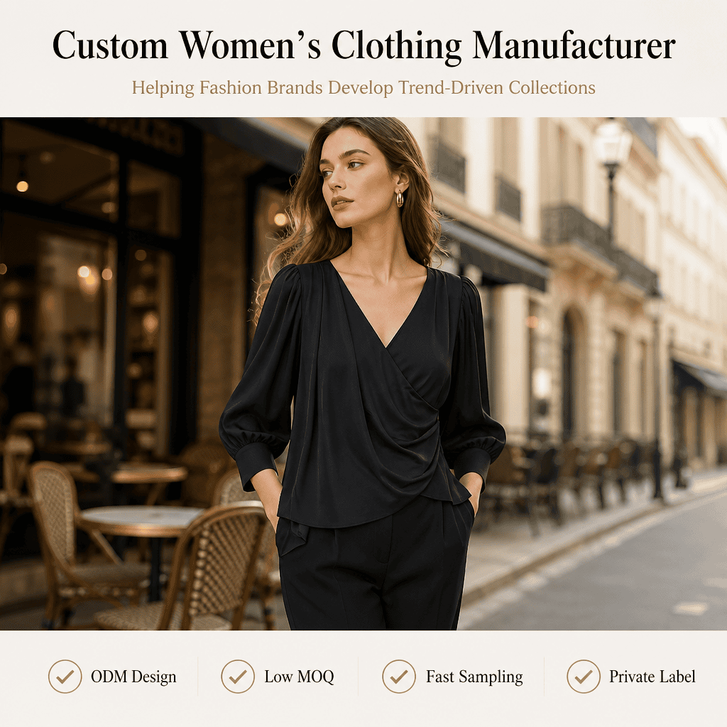 women draped blouse