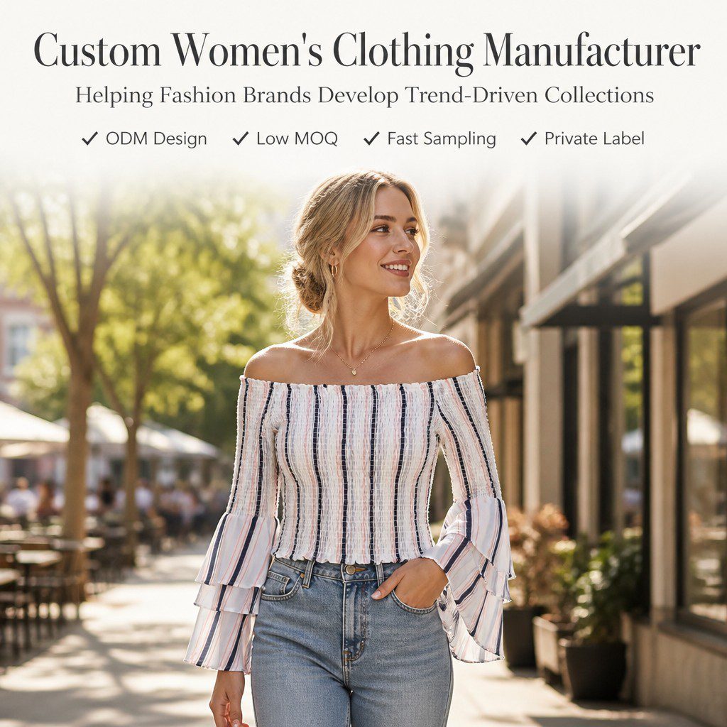 women smocked top