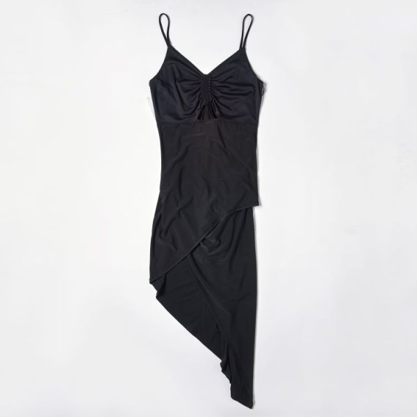 Women's Camisole Slanted Hem Irregular Dress