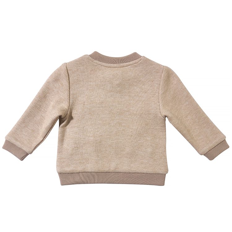 Solid Color Baseball Jersey Cardigan Baby Jacket
