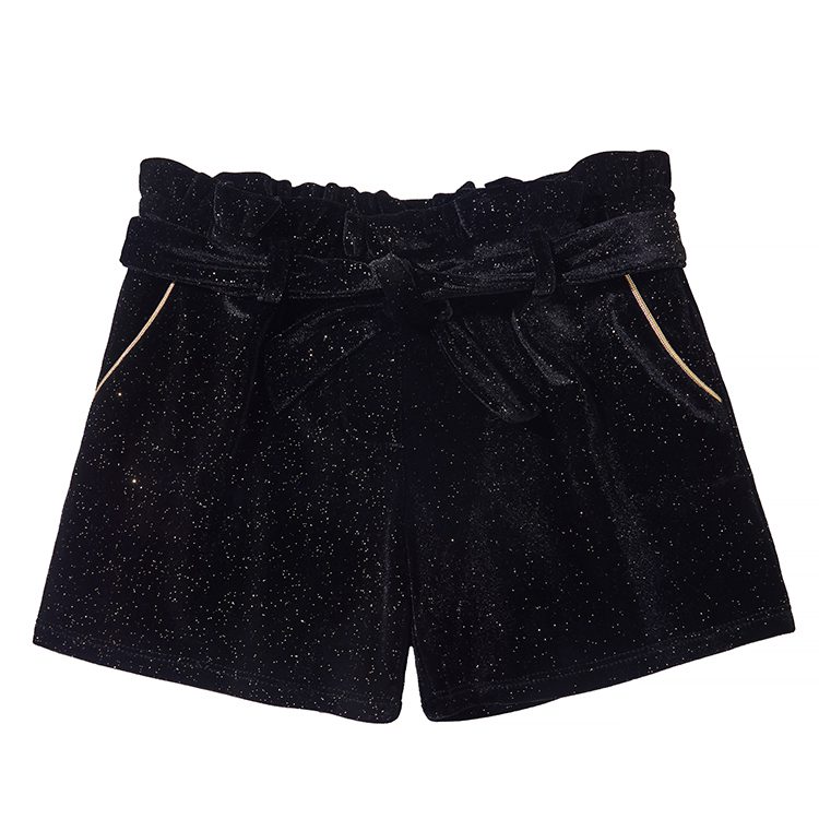 Solid Color Corduroy Kids Shorts