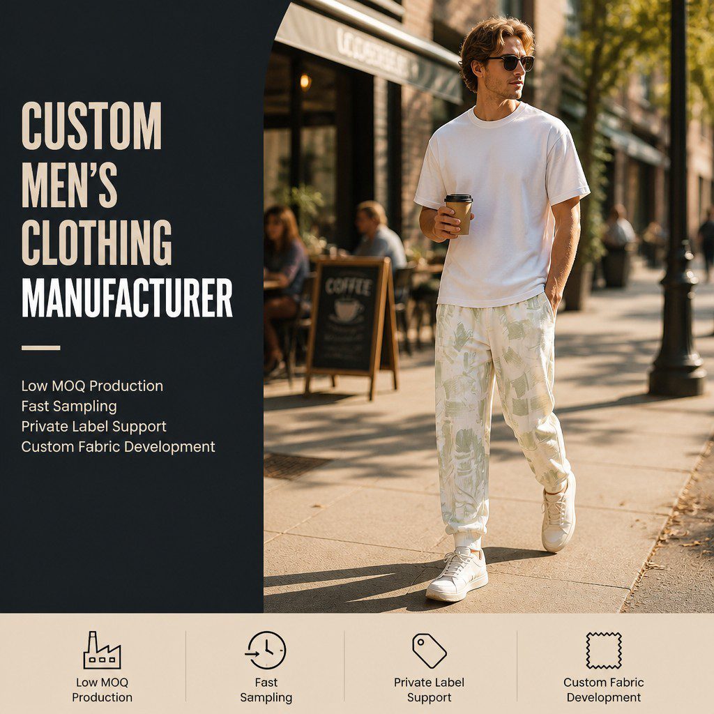 men plant dyed pants