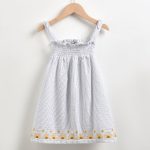 Girls' Embroidered Camisole Dress