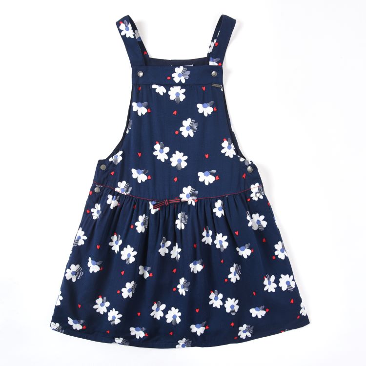 Lace up Printed Girls' Dress