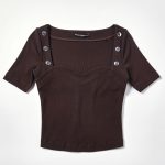 Ladies' Fake Two Short Sleeved Tops