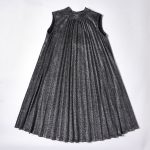 Ladies' Pleated a Line Dress Sleeveless Dress