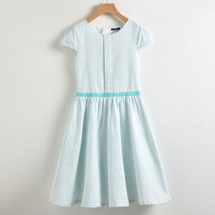 Short Sleeved Girls' Dress