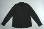 Solid Color Shirt Long Sleeved