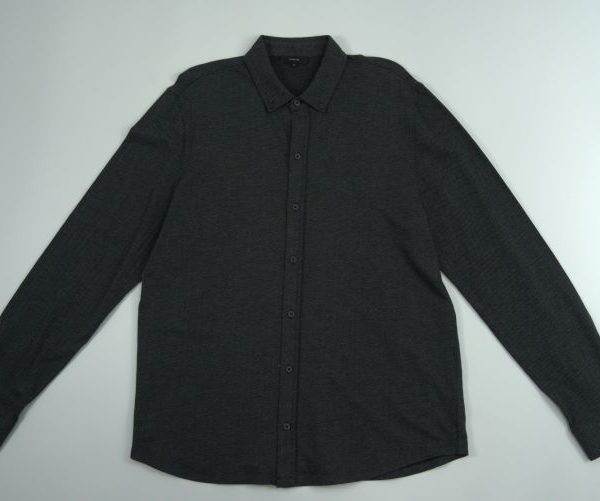 Solid Color Shirt Long Sleeved
