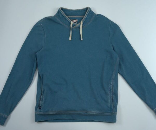 Solid Color Zipper Long Sleeved Sweatshirt
