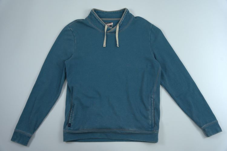 Solid Color Zipper Long Sleeved Sweatshirt