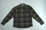 Striped Checkered Shirt Jacket