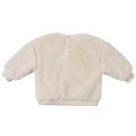 children's round neck frosted hoodie