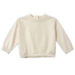 Baby Round Neck Solid Color Hoodie