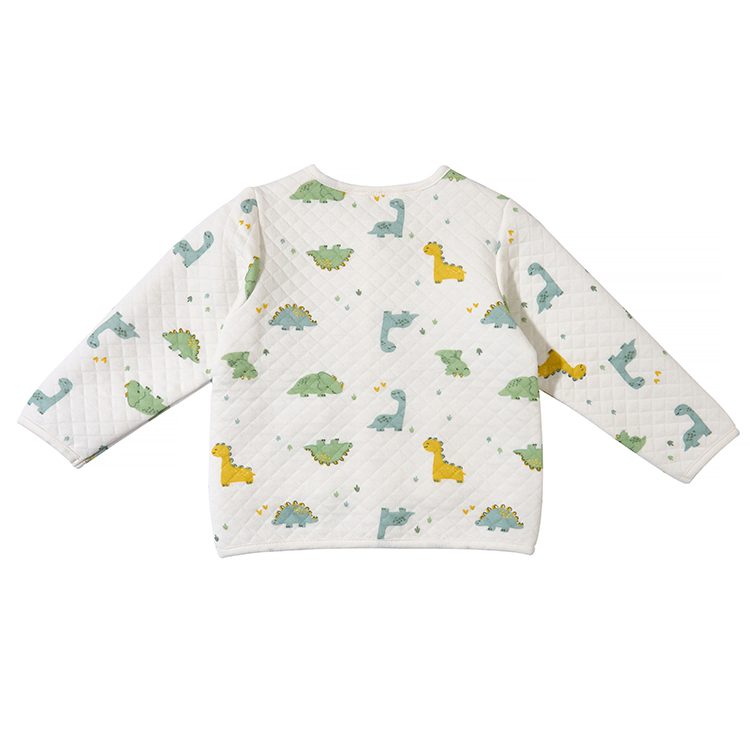 Cartoon Printed Air Layer Baby Jacket