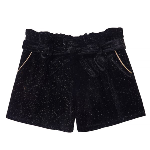 Solid Color Corduroy Kids Shorts