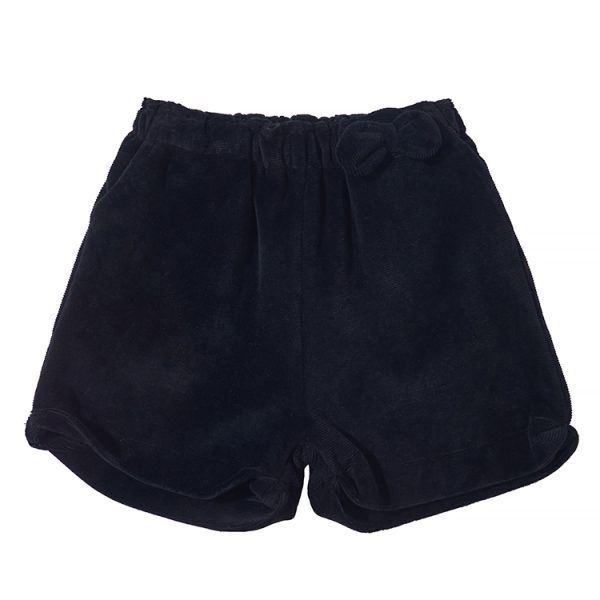 Solid Color Corduroy Kids Shorts