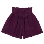 Solid Color Corduroy Umbrella Skirt Shorts
