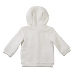 Solid Color Hooded Cardigan Baby Jacket